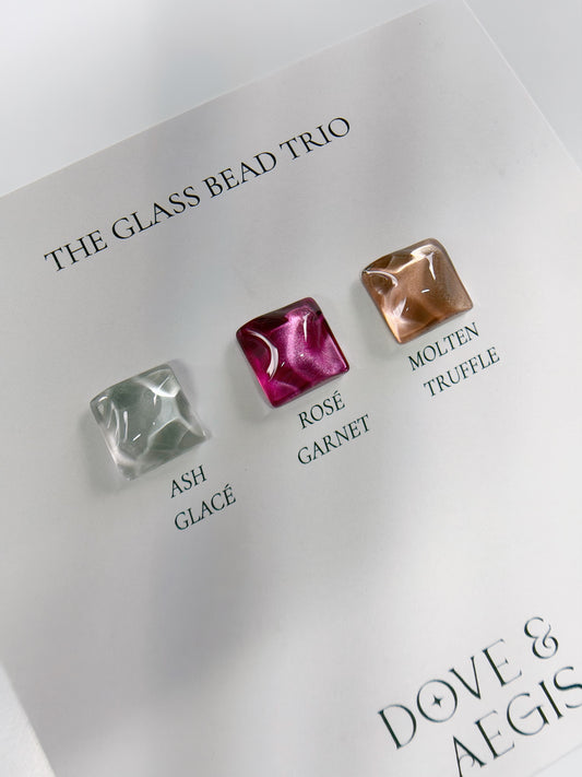 The Glass Bead Cateye Trio- Cat Eye Gel Collection