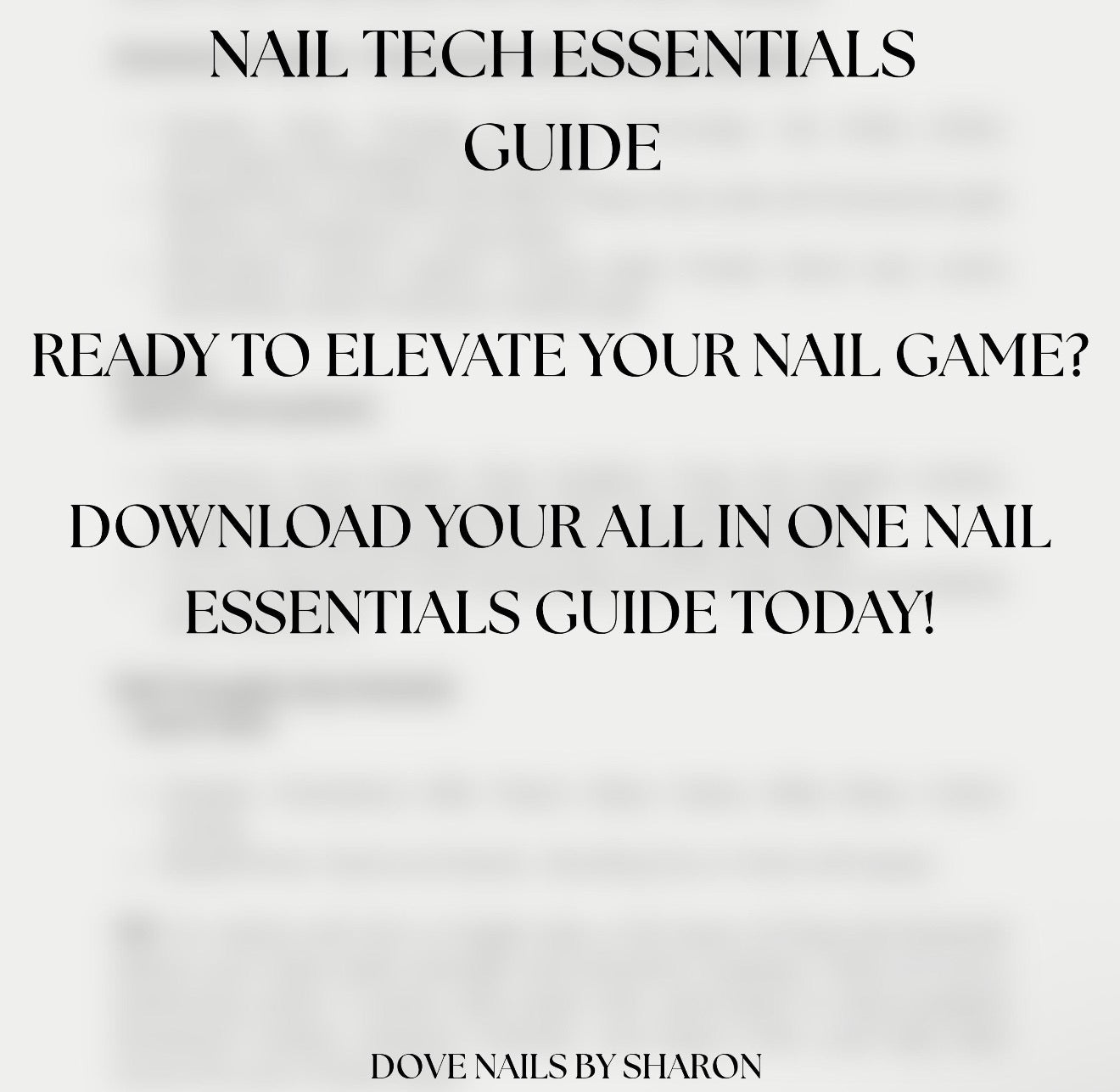 Gelx, Hard Gel Nail Tech Essentials Guide: Pro Gel, Polish & Tool Recommendations (Digital PDF)