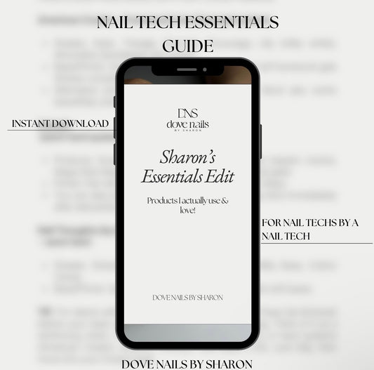 Gelx, Hard Gel Nail Tech Essentials Guide: Pro Gel, Polish & Tool Recommendations (Digital PDF)