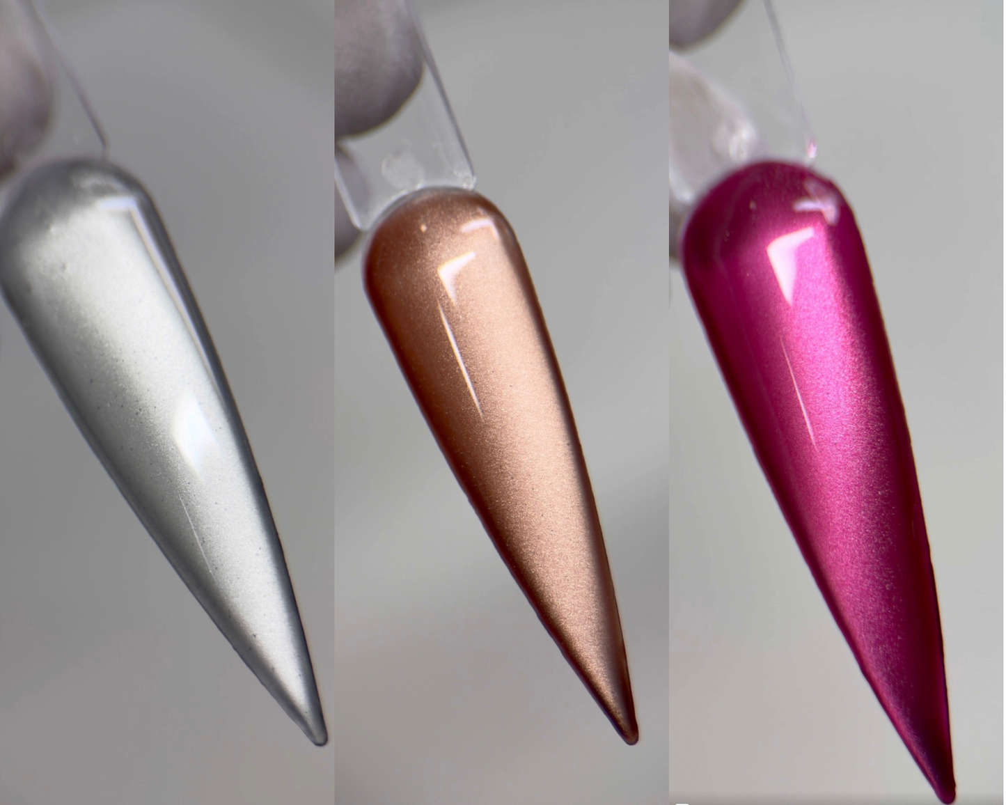 The Glass Bead Cateye Trio- Cat Eye Gel Collection